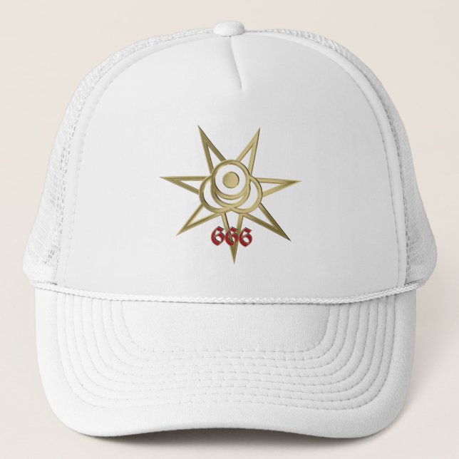 Occult symbol septagram keps (Framsida)