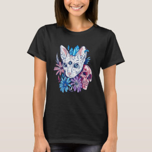 Occult Three Eyed Ca Demon Cat Satanic Cat T Shirt