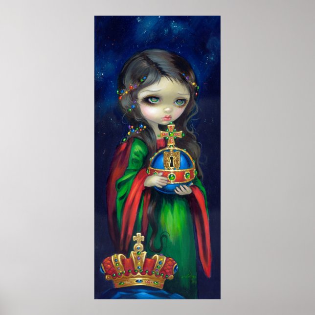 Occulto Orbis ART PRINT Secret Orb gothic icon Poster (Framsidan)