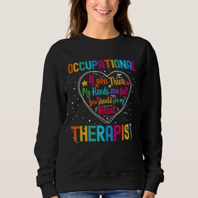 Occupational Therapist Appreciation Week Back to S T Shirt (Framsida)