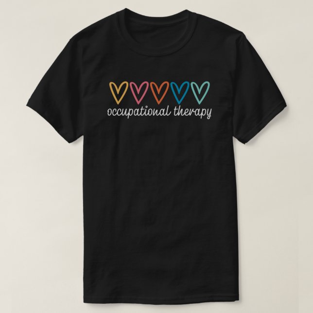 Occupational Therapist T Shirt (Design framsida)