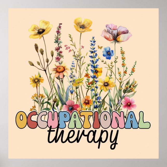 Occupational Therapy COTA Physical Therapist Poster (Framsidan)