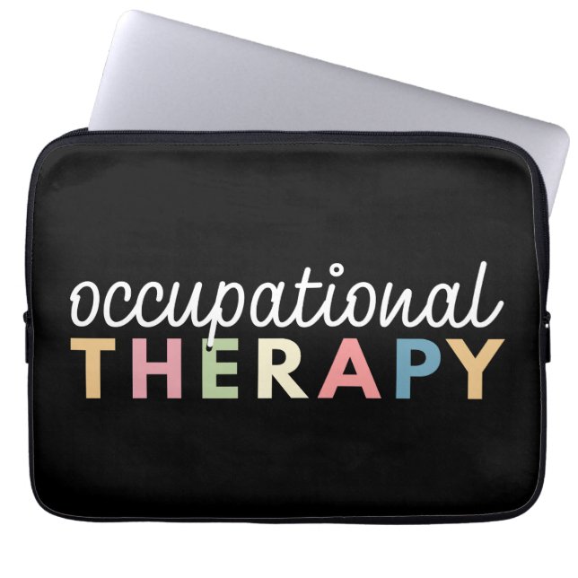 Occupational Therapy COTA Therapist Laptop Fodral (Framsidan)