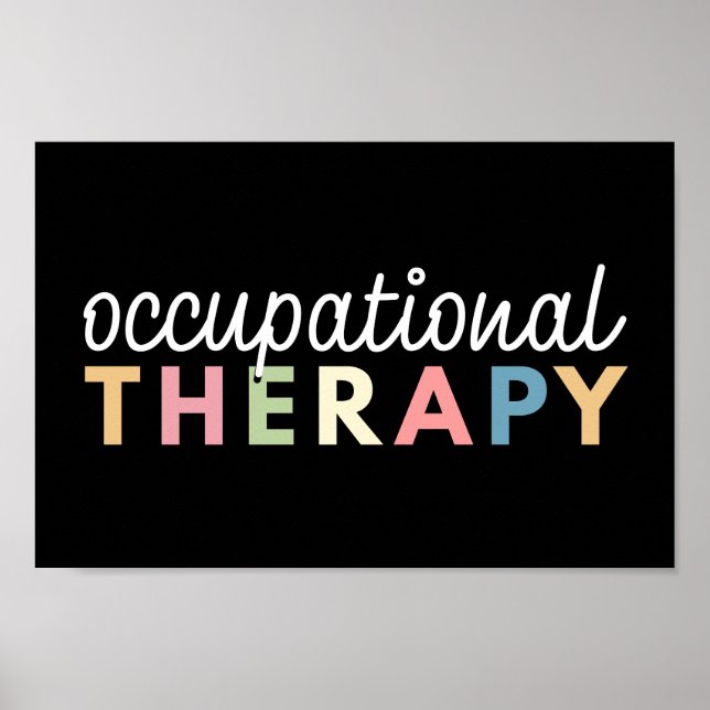 Occupational Therapy COTA Therapist Poster (Framsidan)