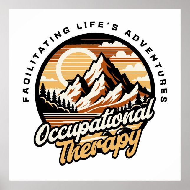 Occupational Therapy Funny  Poster (Framsidan)