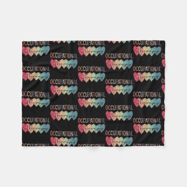 Occupational Therapy OT Therapist Inspire OT Fleecefilt (Framsidan (Horisontell))