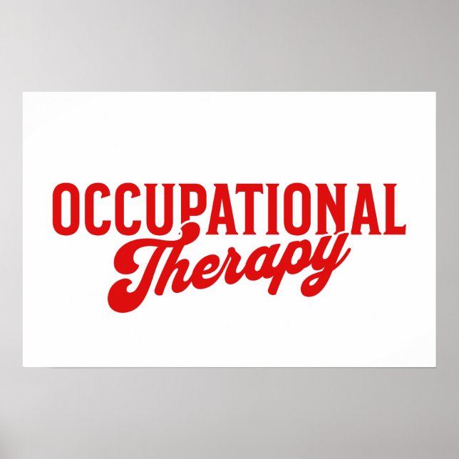 Occupational Therapy OTA Heathcare Poster (Framsidan)