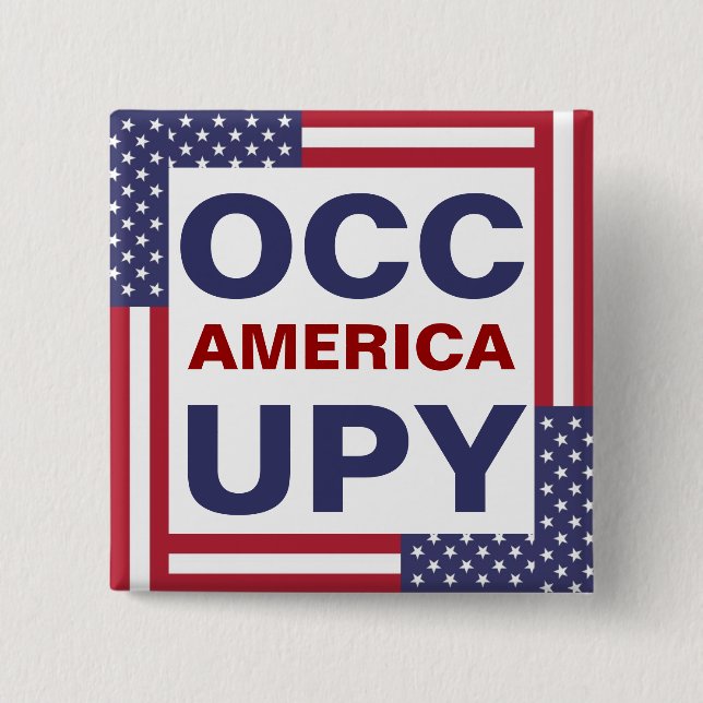OCCUPERA AMERIKA KNAPP (Framsida)