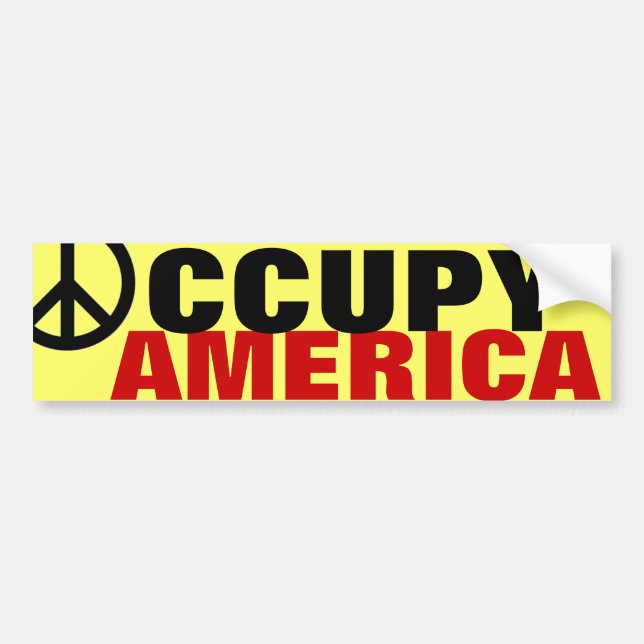 OCCUPY AMERICA BILDEKAL (Framsidan)