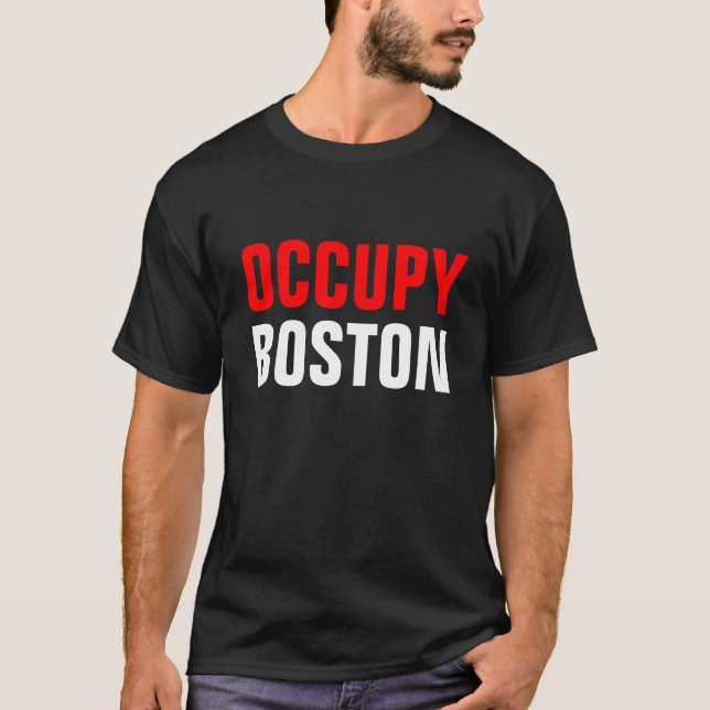 OCCUPY BOSTON TRÖJA (Framsida)