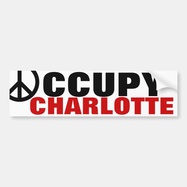 OCCUPY CHARLOTTE BILDEKAL (Framsidan)