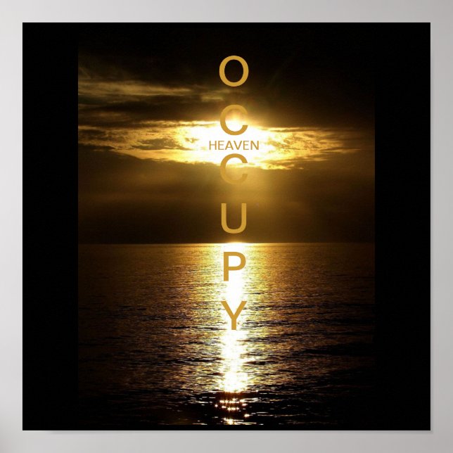 OCCUPY HEAVEN POSTER (Framsidan)