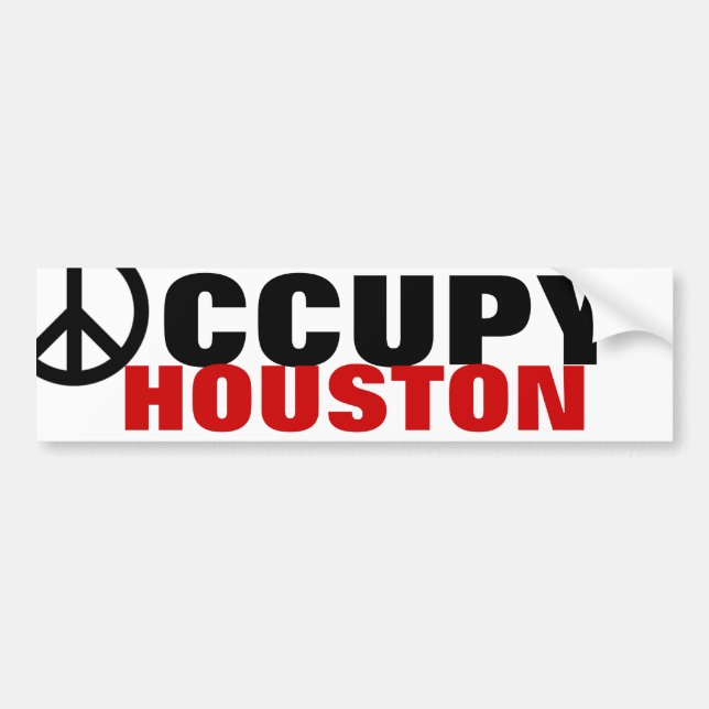 OCCUPY HOUSTON BILDEKAL (Framsidan)