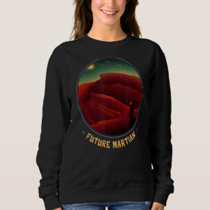 Occupy Mars Future Martian Explorer Rocket to Oute T Shirt