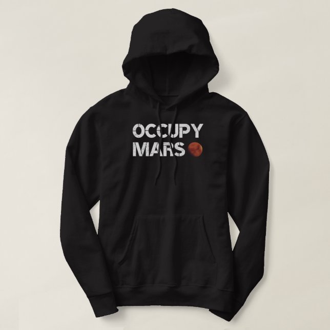 Occupy Mars Hoodie (Design framsida)