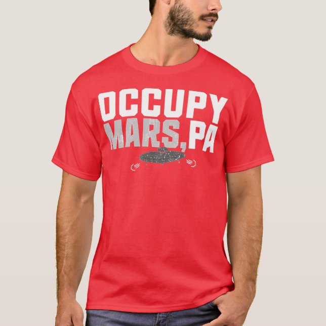 Occupy Mars, PA T Shirt (Framsida)