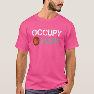 Occupy Mars Science Space Astronaut Explorer Vint T Shirt