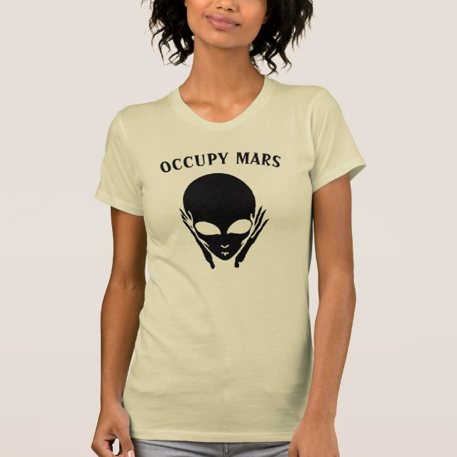 Occupy Mars T-Shirt (Framsida)