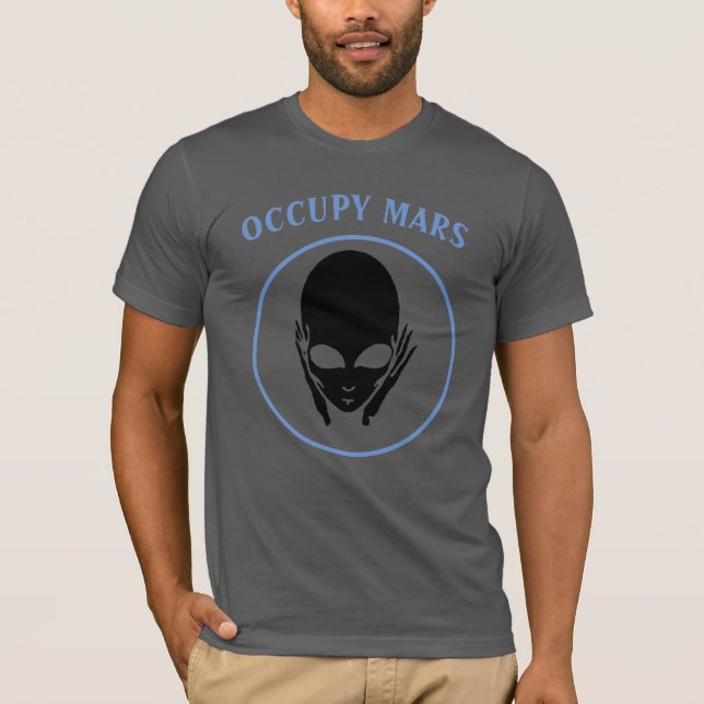 Occupy Mars T-Shirt (Framsida)