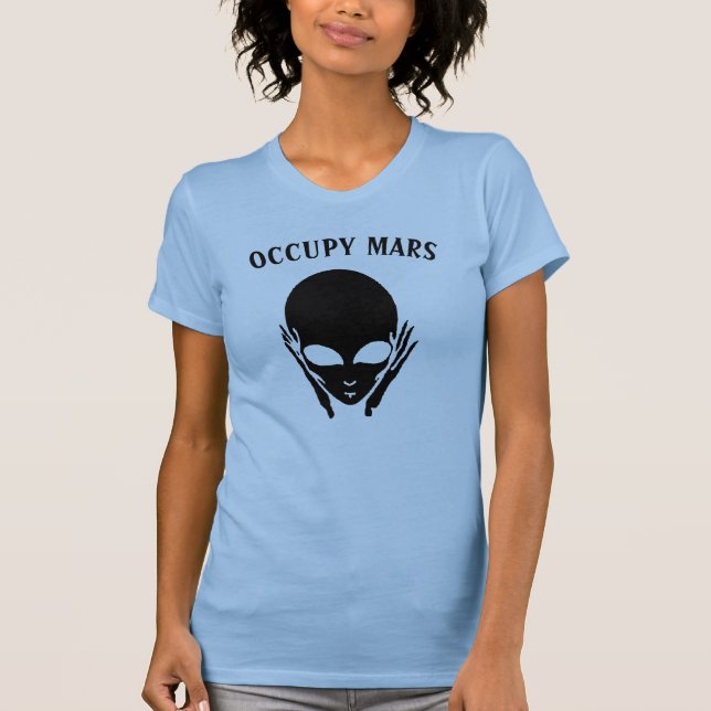 Occupy Mars T-Shirt (Framsida)