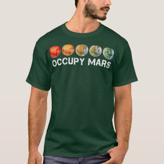 Occupy Mars Terraforming T Shirt