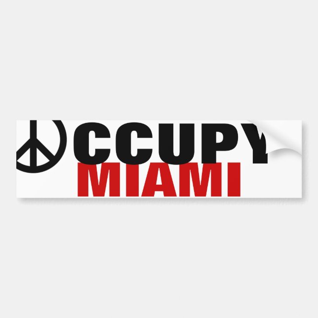 OCCUPY MIAMI BILDEKAL (Framsidan)