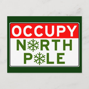 Occupy North Pole Vykort