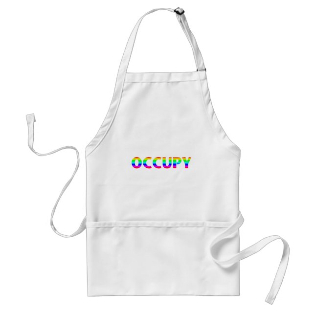 Occupy Rainbow Förkläde (Framsidan)