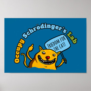 Occupy Schrodingers Lab Poster