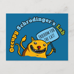Occupy Schrodingers Lab Vykort