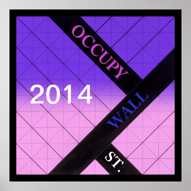 occupy wall street 2014 poster (Framsidan)