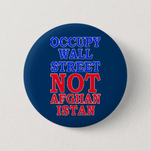 Occupy wall street inte Afghanistan Knapp