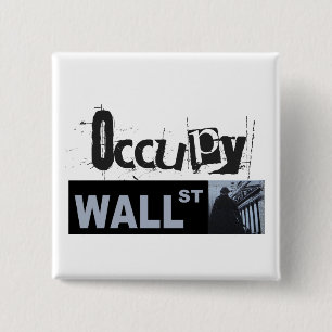 Occupy wall street knäppas knapp
