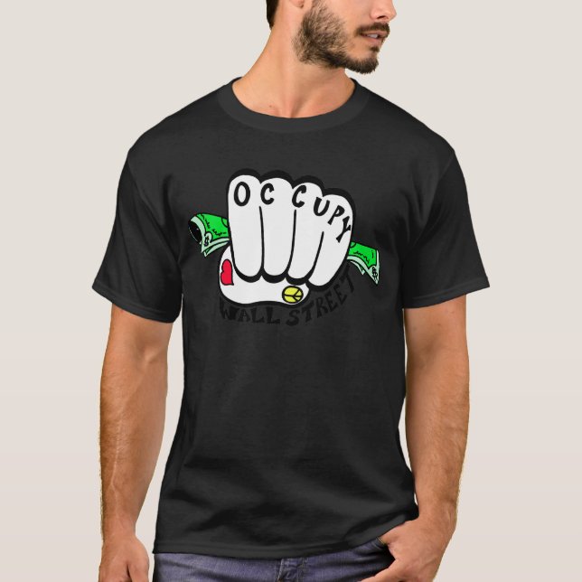 occupy wall street nyans tee (Framsida)