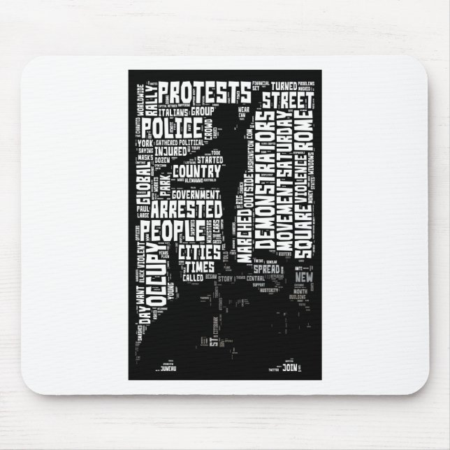 Occupy wall street ordmoln musmatta (Framsidan)