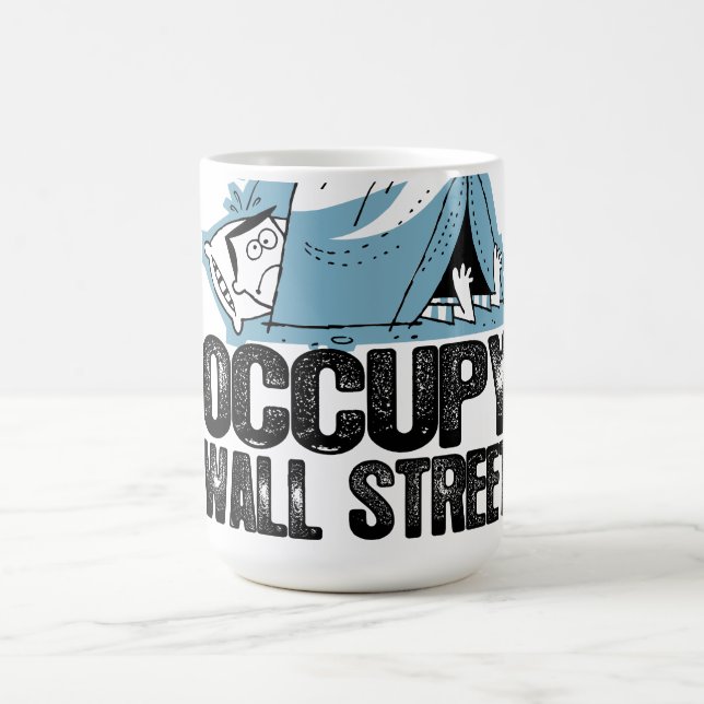 Occupy wall street Oxygentees Kaffemugg (Center)