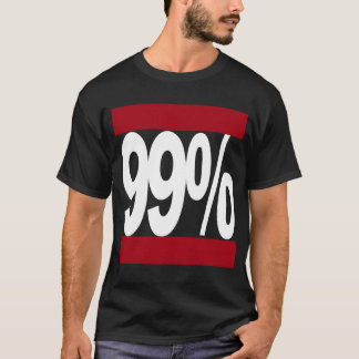 Occupy wall street skjorta för stil för 99% tee