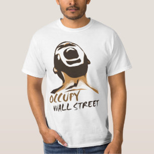 Occupy wall street skjorta tee