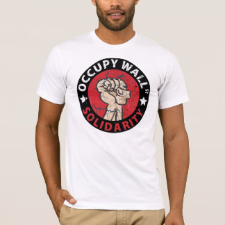 Occupy wall street t-shirt