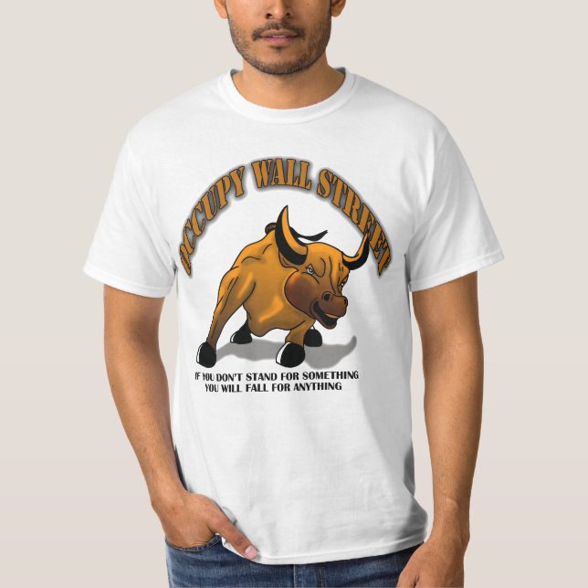 Occupy wall street t-shirt (Framsida)