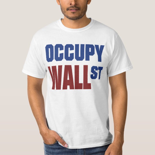 Occupy wall street t-shirt (Framsida)