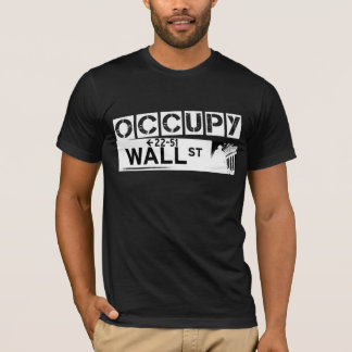 Occupy wall street T-tröja - svart Tee