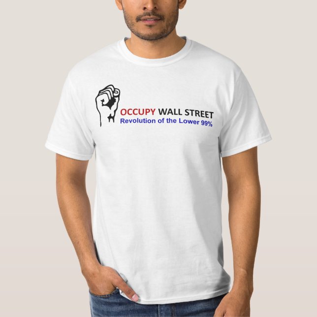 Occupy wall street tee (Framsida)