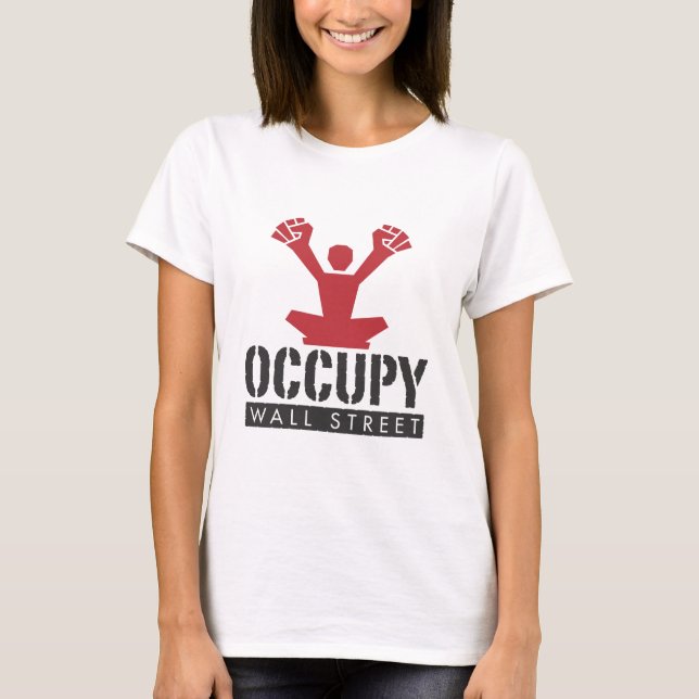 Occupy wall street tee shirt (Framsida)