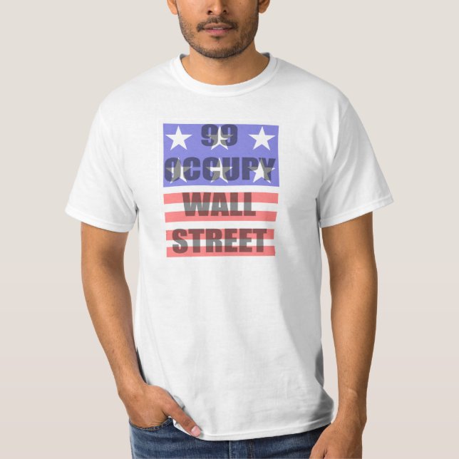 occupy wall street tee shirt (Framsida)