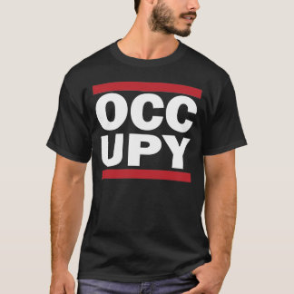 Occupy wall street tee shirt