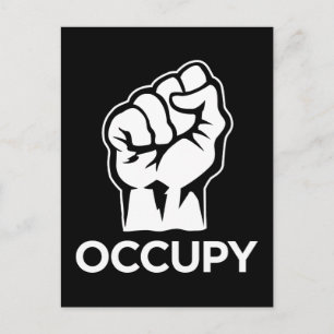 occupy wall street - vi är de 99 procenten vykort