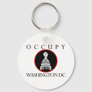 Occupy Washington DC Nyckelring