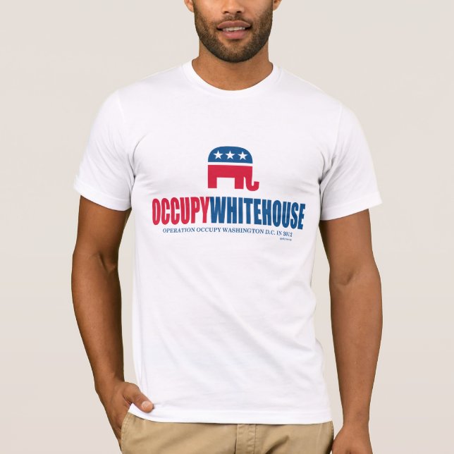 Occupy Whitehouse T-shirt (Framsida)