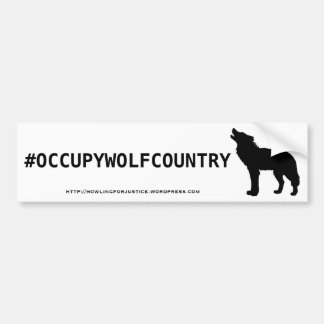 #OCCUPYWOLFCOUNTRY BILDEKAL